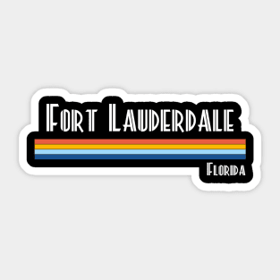 Fort Lauderdale Florida Sticker